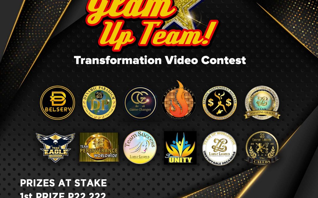 “Glam Up Team Transformation Video Contest”!