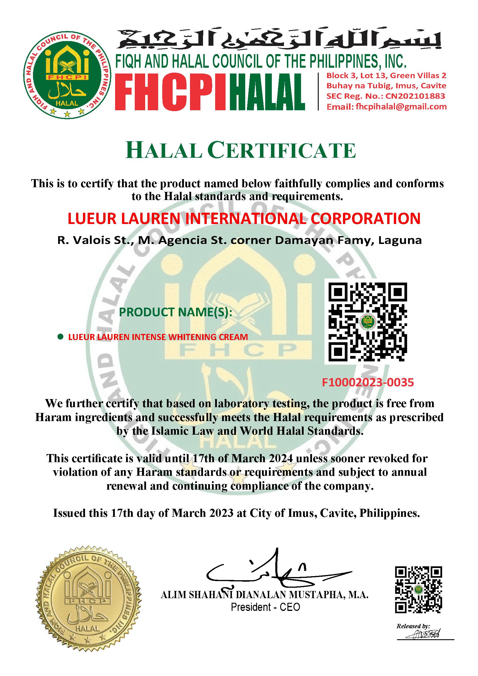 About LLIC | LueurLauren International Corp.