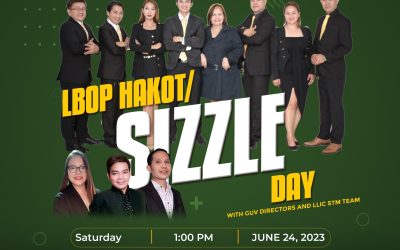 Our Sizzle Day for this month is on June 24, 2023 at 1PM. Who will make it as RTML Uplines, SBDO and Sales Team awardees for the month of May 2023? Find out as we all watch it live online!