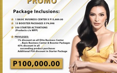 EARLY CHRISTMAS TREAT THIS SEPTEMBER….OUR MPP P100K PROMO!!!