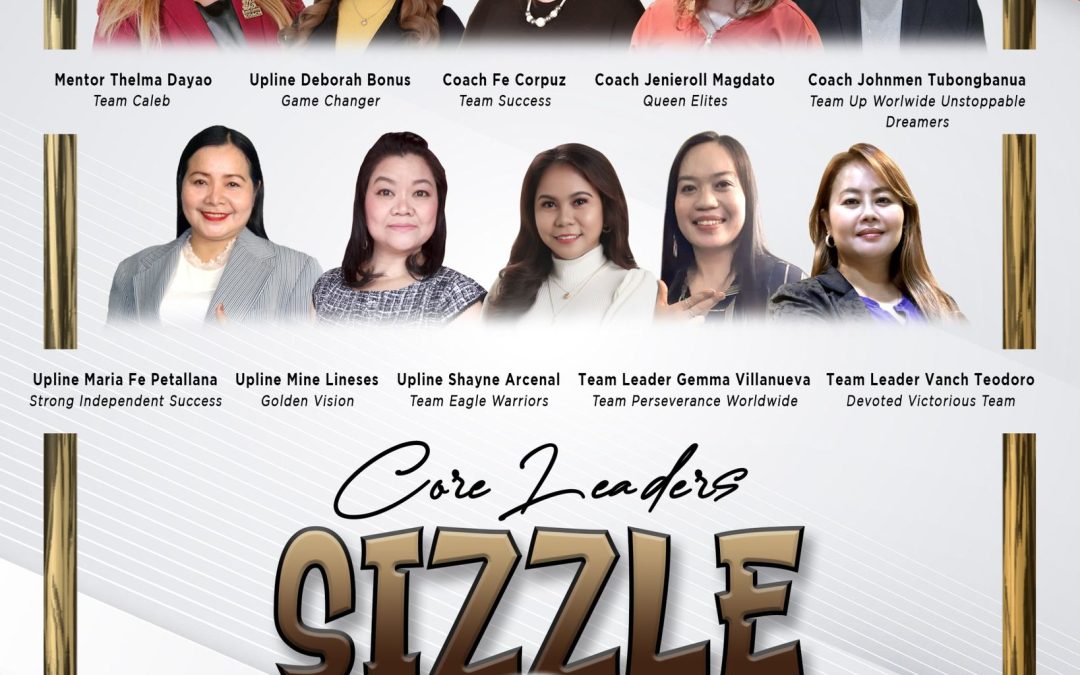 LLIC’s Core and Team Leaders’ comes alive as they join forces on CORE and TEAM LEADERS’ SIZZLE DAY this month, October 28, 2023 at 1:00PM in LLIC Training Room.