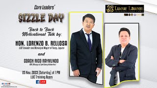 Historic November 2023 LLIC Sizzle Day With Famy, Laguna Mayor Hon. Lorenzo Rellosa