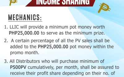 LLIC Product Pool Income Sharing